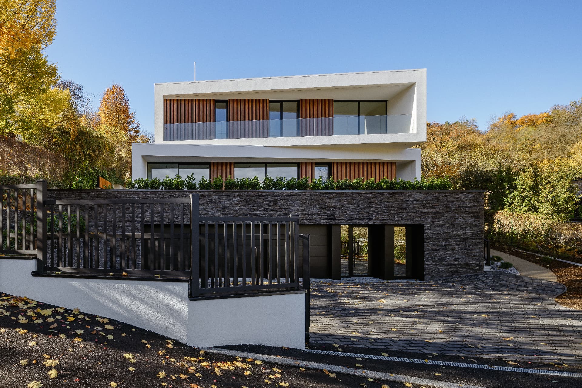 Vila Block House v Šáreckém údolí